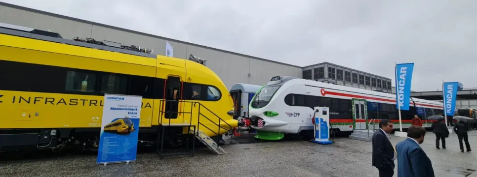 Končar na sajmu InnoTrans u Berlinu predstavio baterijski i mjerni vlak