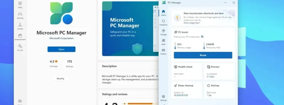 Windows 10 i 11 korisnici sada mogu "očistiti" računala s Microsoftovim PC managerom