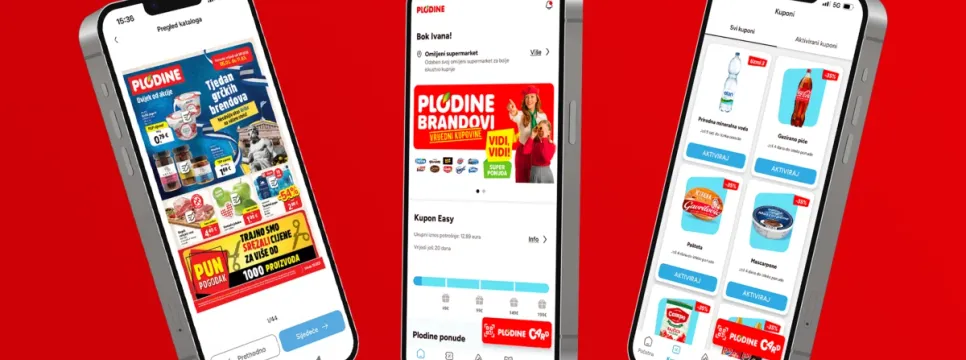 Plodine osvaja tržište s novom aplikacijom - Plodine Card