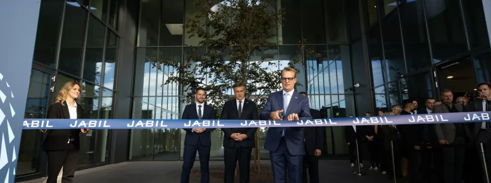 Jabil otvorio visokotehnološki proizvodni pogon u Osijeku