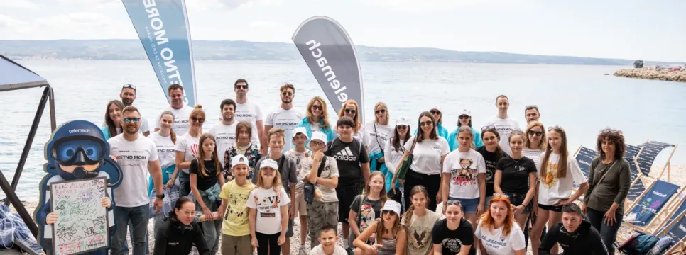 U velikoj akciji čišćenja plaže i luke Krilo prikupljeno više od tri tone otpada