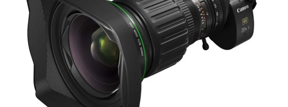 Canon nadopunjuje svoju ponudu 4K objektiva za televizijsku produkciju