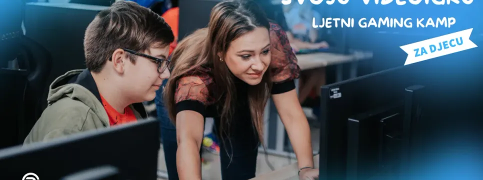 Ljetni gaming kamp za djecu u srpnju i kolovozu