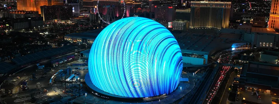 Las Vegas Sphere treba brzinu od 400GB/s da bi prikazivala sadržaj u 16K