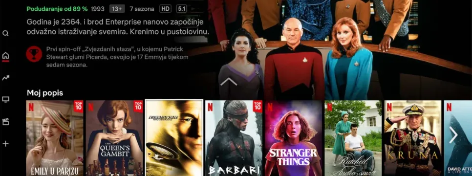 Netflix od sada dostupan i na hrvatskom jeziku
