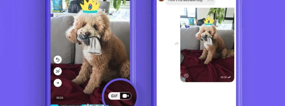 Viber omogućio kreiranje vlastitih GIF-ova u aplikaciji