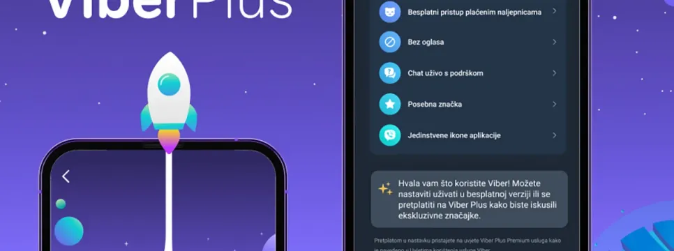 Viber Plus dostupan i u Hrvatskoj