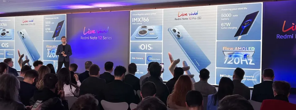 Xiaomi predstavio Redmi Note 12 seriju pametnih telefona