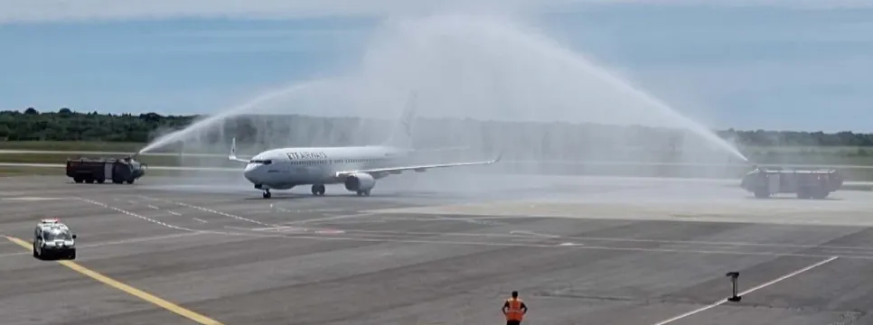 ETF Airways predstavio prvi svoj putnički zrakoplov u Puli, a najavljen skori dolazak još jednog