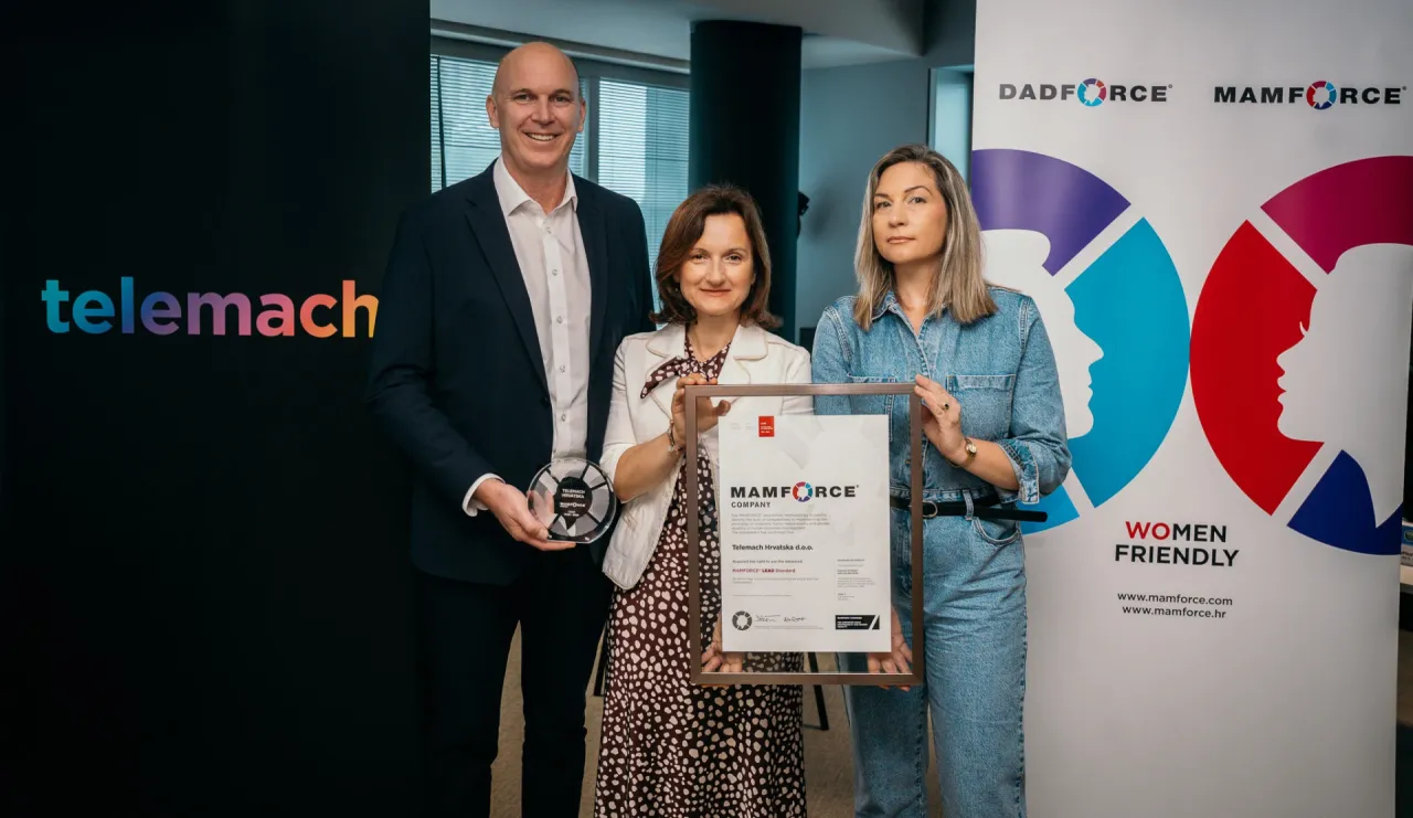 Telemach je prva velika kompanija koja je postigla najviši MAMFORCE LEAD standard