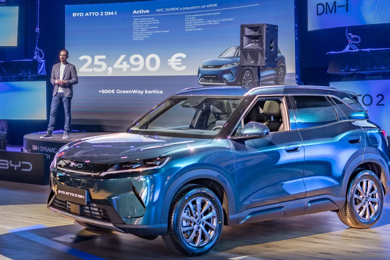 BYD predstavio pet novih modela za hrvatsko tržište