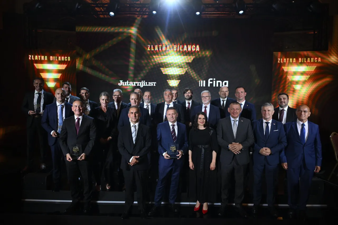Fina dodijelila deset Zlatnih bilanci za rezultate ostvarene u 2025. godini