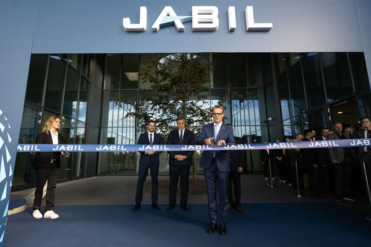 Jabil otvorio visokotehnološki proizvodni pogon u Osijeku