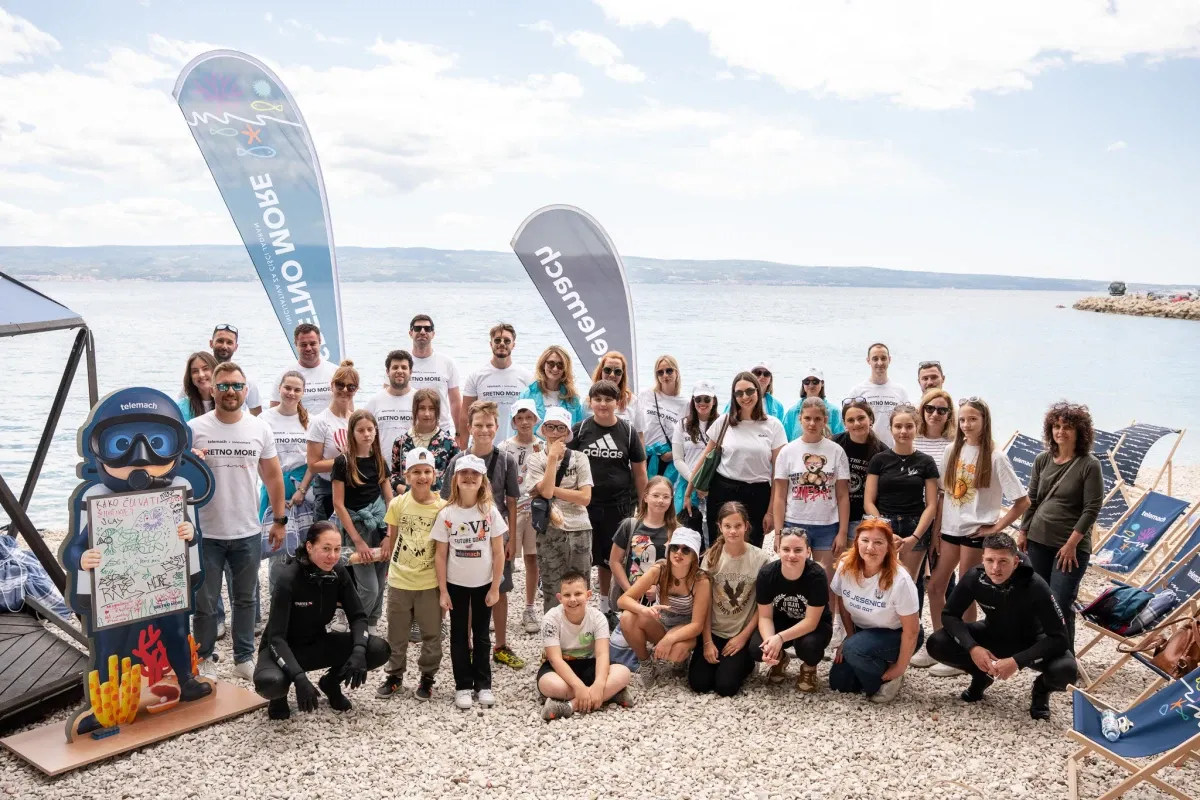 U velikoj akciji čišćenja plaže i luke Krilo prikupljeno više od tri tone otpada