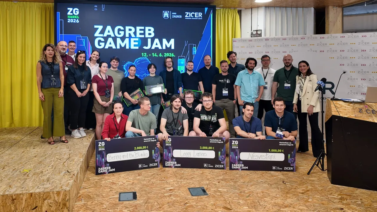 Tim Laggy Lamas pobijedio na hackathonu Zagreb Game Jam i osvojio 3000 eura