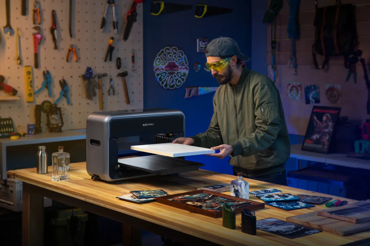 Eufymake predstavlja E1, prvi osobni 3D-teksturni UV pisač