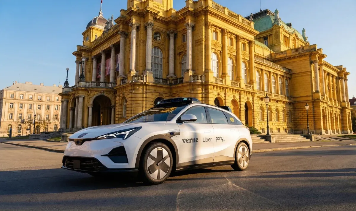 Verne, Pony.ai i Uber pokreću prvu komercijalnu robotaksi uslugu  u Europi