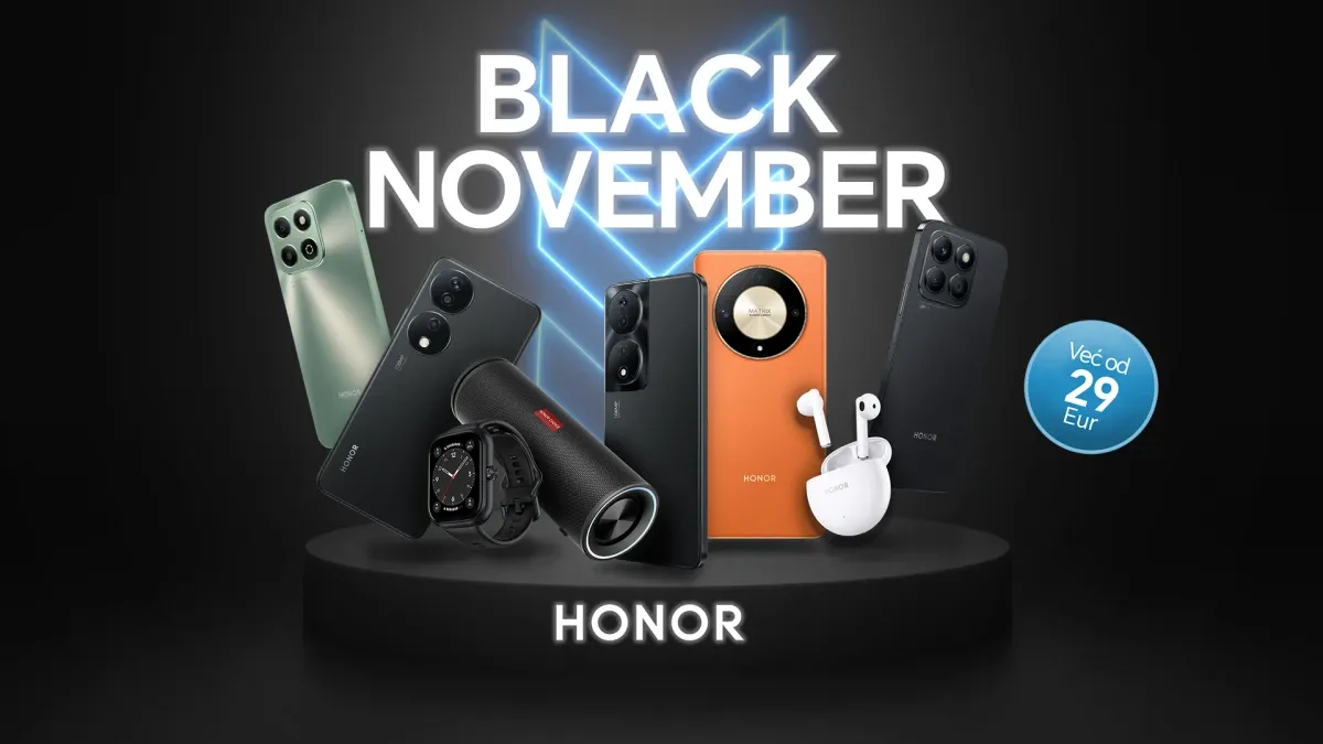 Honor Black November donosi sjajne popuste na pametne uređaje tijekom cijelog mjeseca