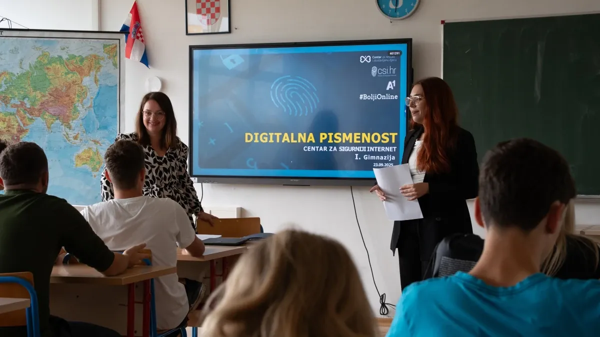 Učenici I. gimnazije Zagreb prvi u Hrvatskoj dobivaju fakultativni predmet „Digitalna pismenost“