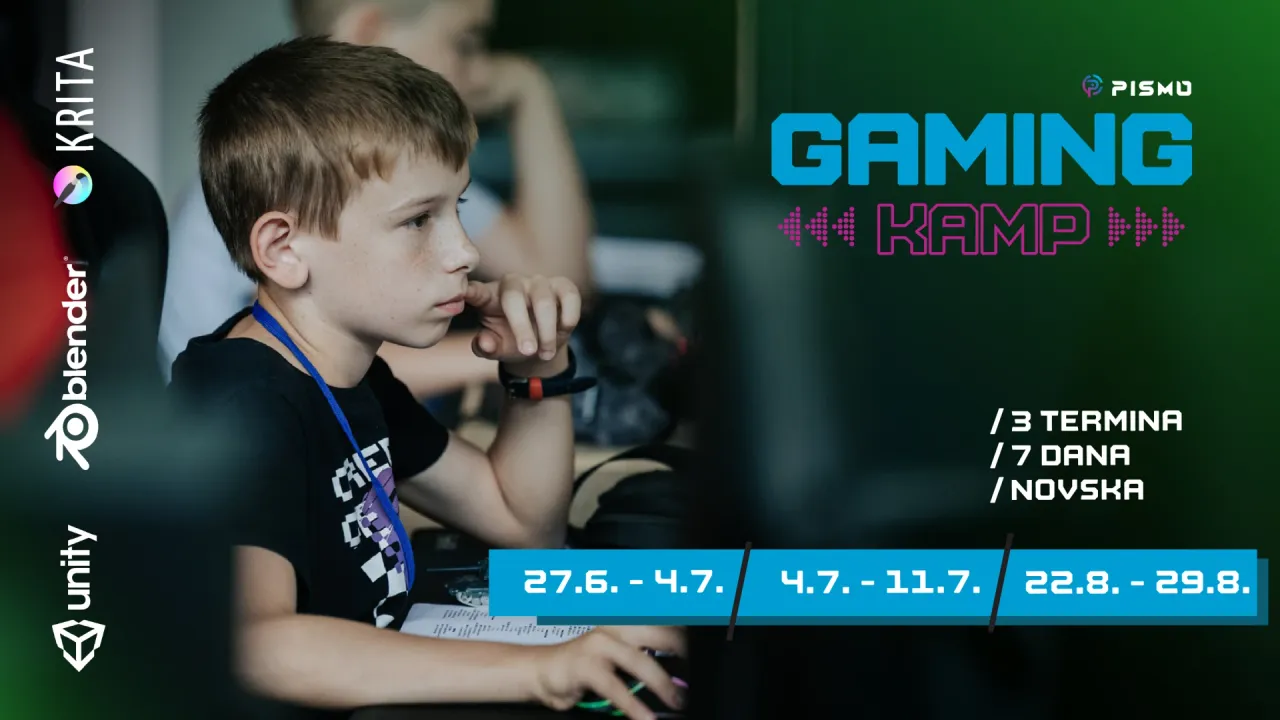 Poznati termini Ljetnog gaming kampa u Novskoj