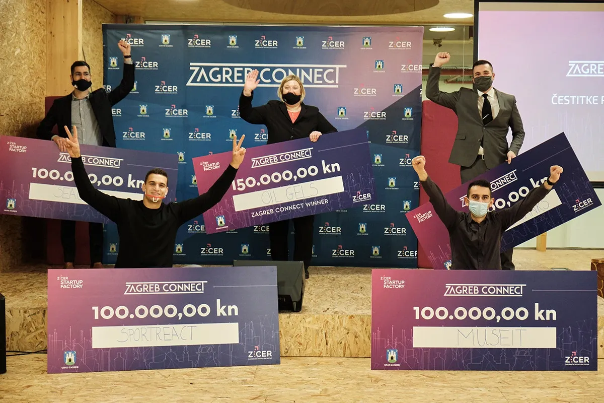 Grad Zagreb dodijelio 550.000 kuna najboljim Startup Factory timovima