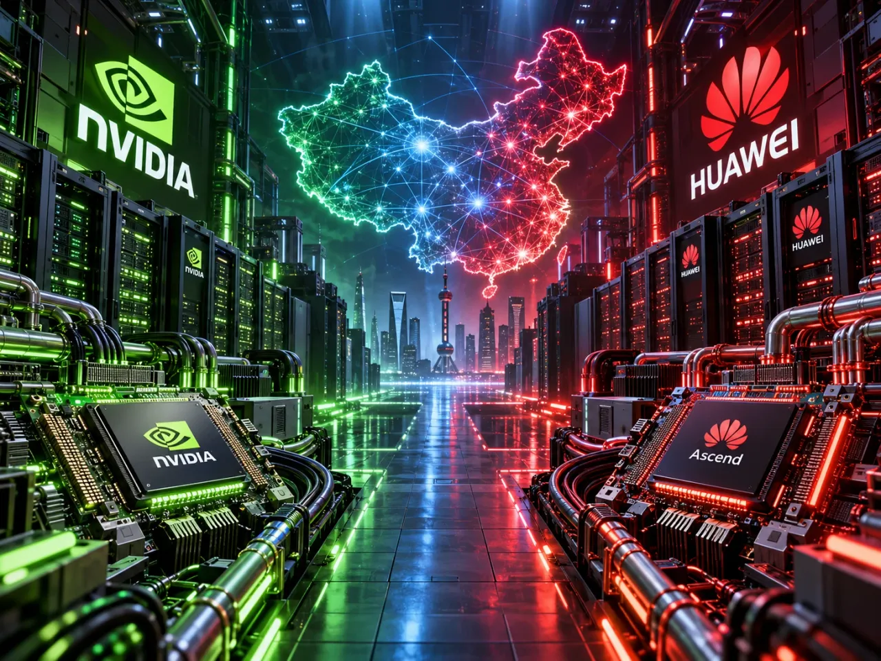 Nvidia gubi dominaciju u Kini: tržišni udio pao na 34 posto, Huawei dosegnuo 28 posto