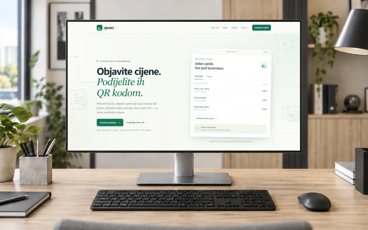Aplikacija Cjenici olakšava objavu i dijeljenje cijena