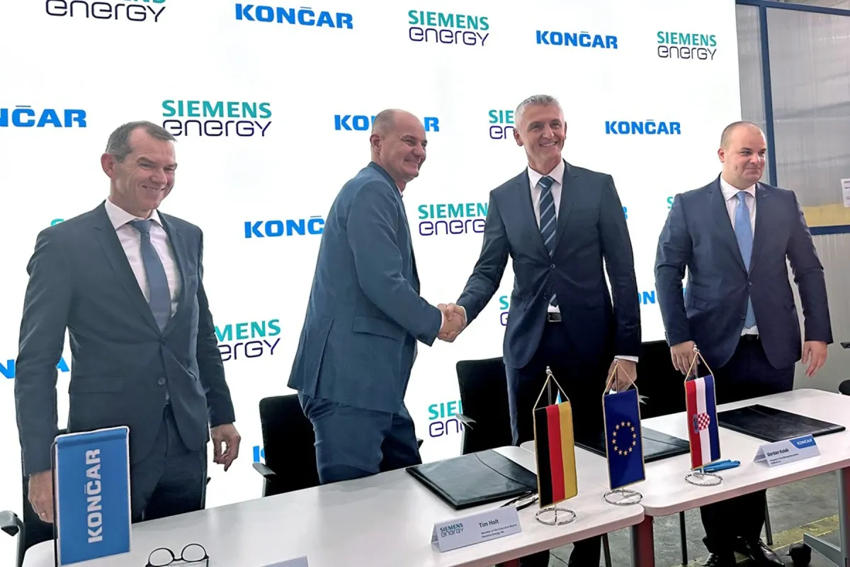 Končar i Siemens Energy učvrstili partnerske odnose novim zajedničkim ulaganjem