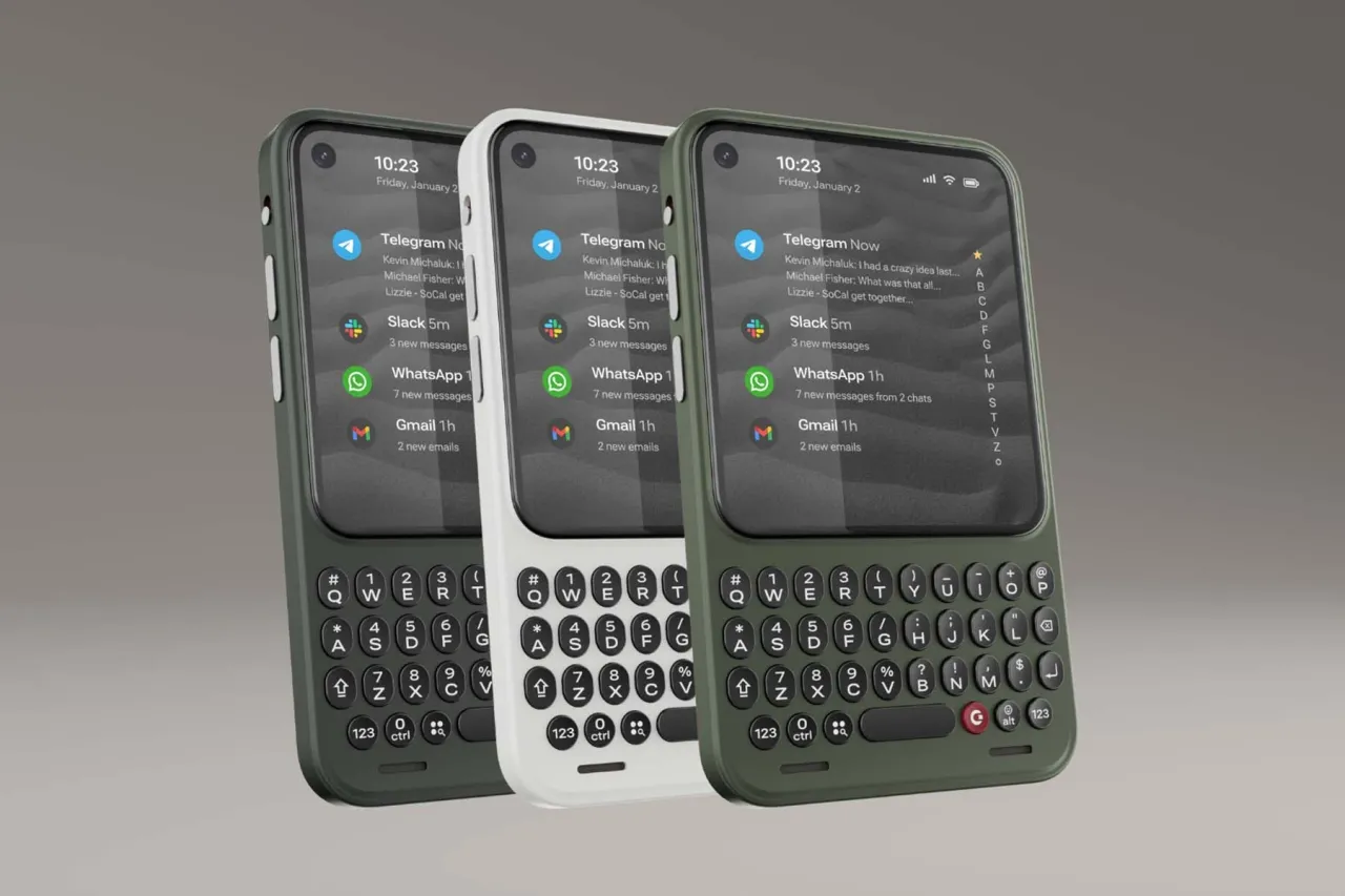 Novi pametni telefon vraća fizičku tipkovnicu i fokus na produktivnost