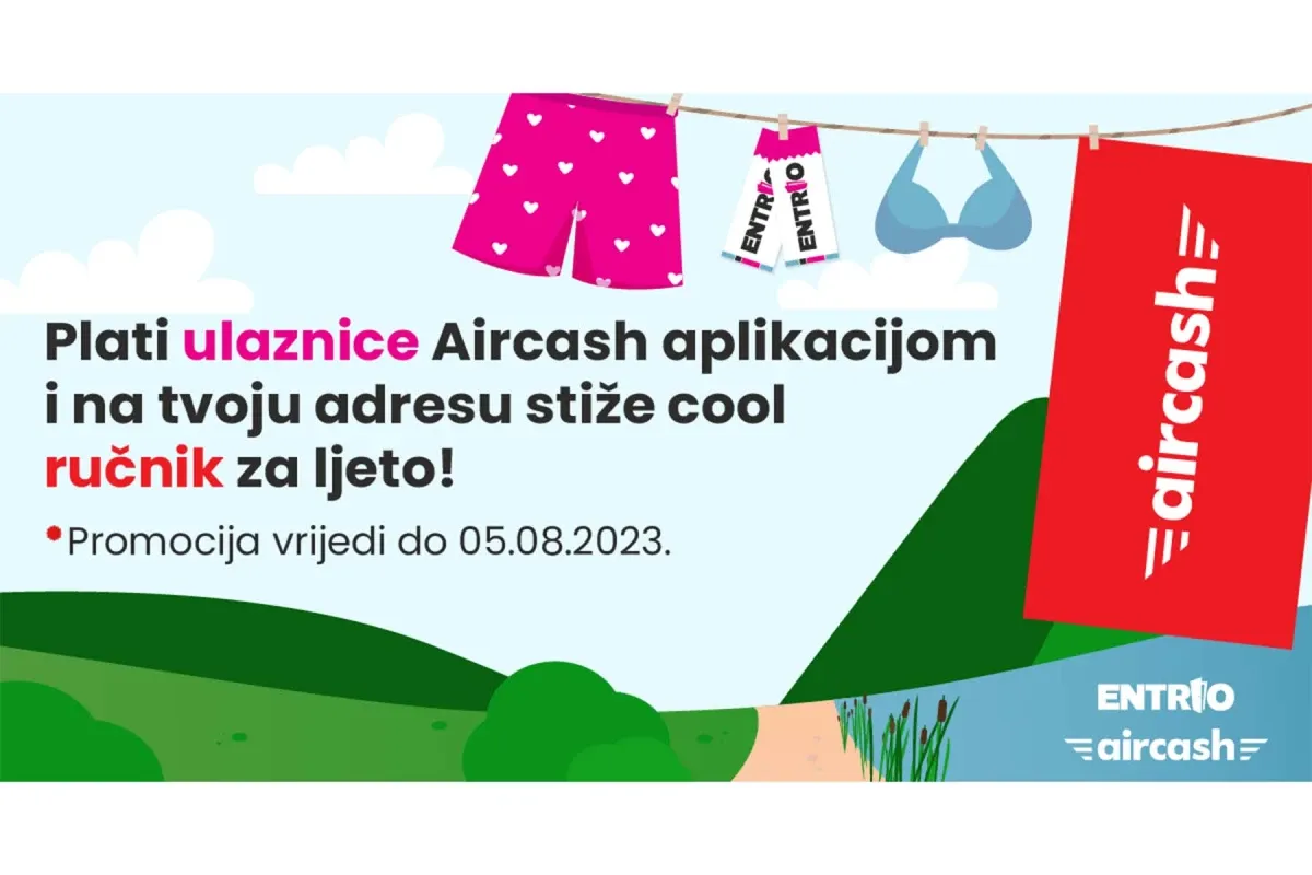Aircash ljetna kampanja 2023: Osvojite nezaboravne nagrade i uživajte u jedinstvenim pogodnostima