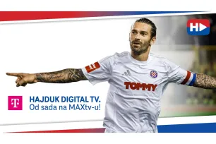Hajduk TV – prvi TV kanal hrvatskog nogometnog kluba od danas na MAXtv-u
