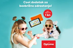 Smiješi se još jedna avantura za 1 kunu! Pametni sat i tablet za djecu u paketima Optima Telekoma
