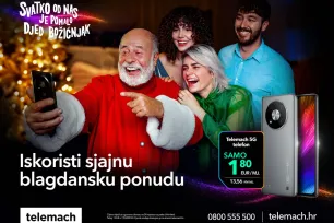 Telemachova blagdanska ponuda 5G telefona najpoznatijih brendova