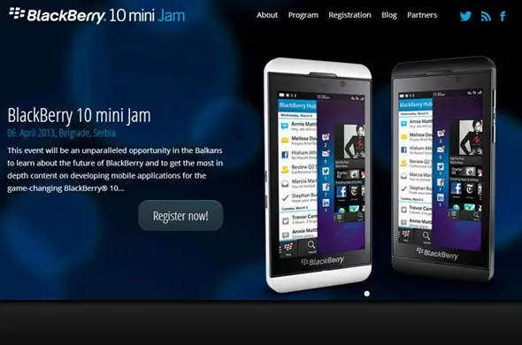 BlackBerry 10 mini Jam dolazi u Beograd 6. travnja