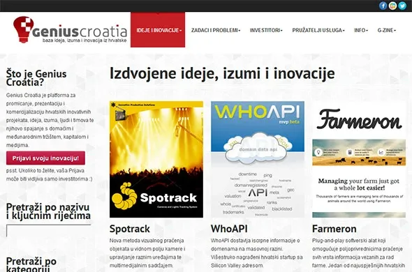 Startan informacijski servis Genius Croatia