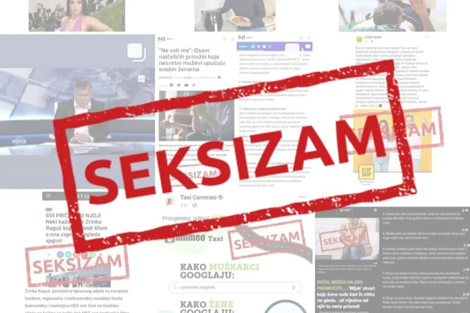 FB i IG stranica Seksizam naš svagdašnji dosad je objavila više od 1000 primjera seksizma