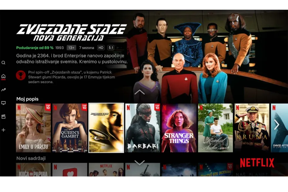 Netflix od sada dostupan i na hrvatskom jeziku