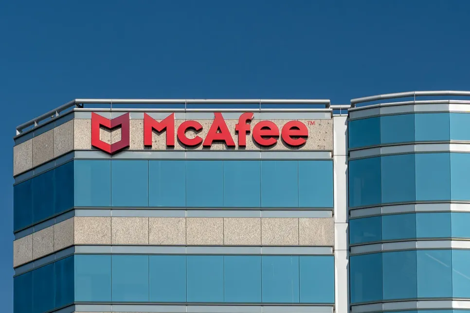 McAfee prodan za 12 milijardi dolara
