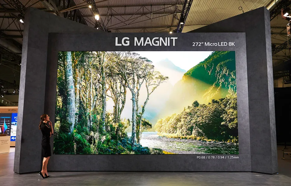 LG na sajmu ISE 2023 predstavlja najnovija displej rješenja