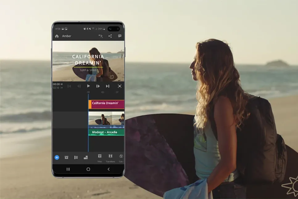 Adobe Premiere Rush za Samsung Galaxy korisnike
