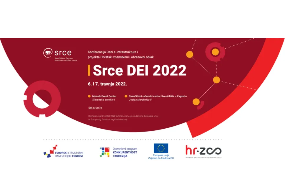 Što donosi digitalna transformacija hrvatskih sveučilišta i povezivanje u mreže europskih sveučilišta saznajte na konferenciji Srce DEI 2022